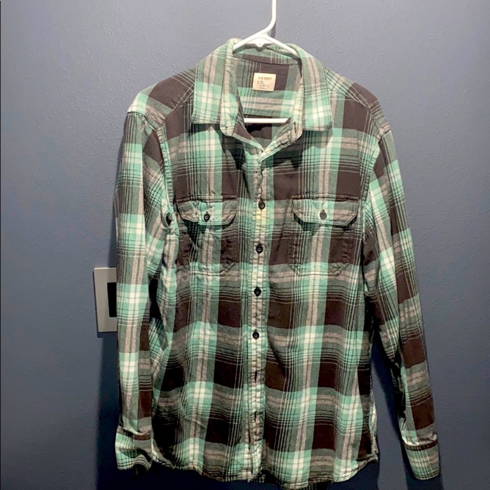 Green plaid